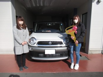 クロスビー納車