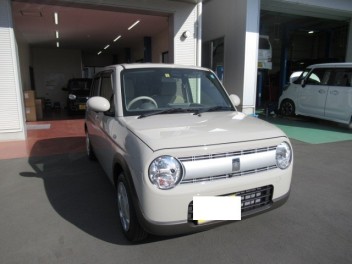 ラパン　納車式です！