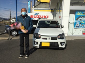 アルトワークスをご納車させて頂きました！