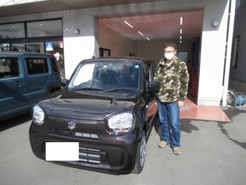 新型アルト　納車式です！