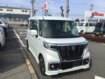 【展示車】スペーシアカスタム、ハスラーJスタイルターボ、アルト入庫しました！