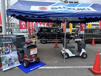 アリーナ新鎌ヶ谷10周年祭　セニアカー試乗会開催中！