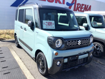 注文車　スペーシアギア、ハスラー到着しました！