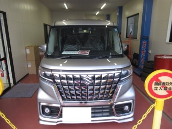 スペーシアカスタム　納車式です！