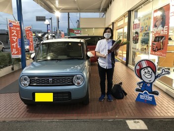 ☆ラパン納車式☆