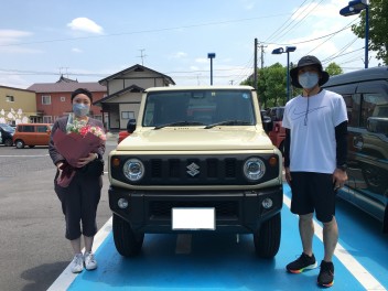 K様ジムニーご納車です☆