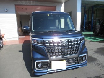 スペーシアカスタム　納車式です！
