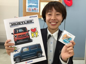 やあ！あたらしい遊べる軽！新型ハスラー誕生！