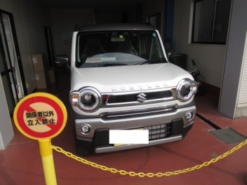 ハスラ－Jスタイル　納車式です！
