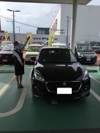 スイフトご納車致しましたヽ(^o^)丿