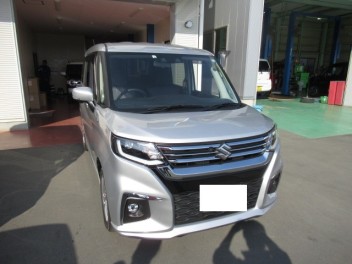 ソリオハイブリッド　納車式です！