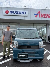 エブリイ　PA デニムブルーメタリック　ご納車させていただきました！｜さいたま市・川口市・越谷市