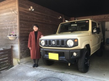 ジムニーご納車ありがとうございます！