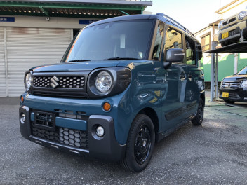 ☆★お買い得情報★☆新車未登録スペーシアギア！！限定１台あります(^^)即納車可能！！