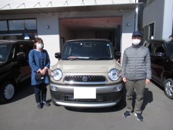 クロスビー　納車式です！