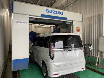 撥水コート洗車半額キャンペーン中！