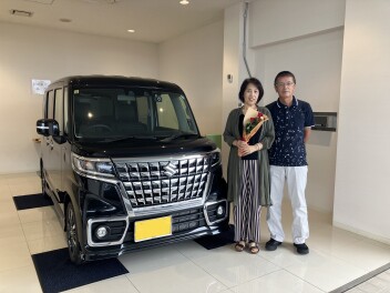 スペーシアご納車おめでとうございます！