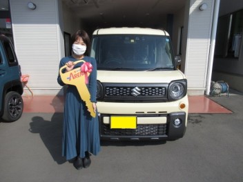 スペーシアギア納車