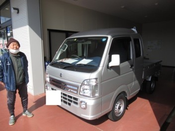 スーパーキャリイ　納車式です！