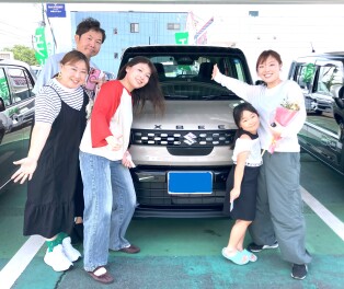 祝！クロスビー納車式
