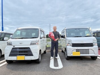 新車エブリイご納車頂きました！！