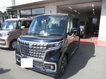 スペーシアカスタム３型　納車式です！