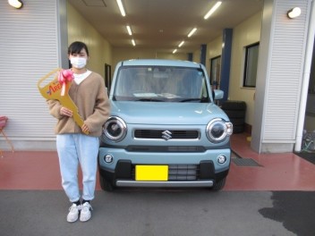 ハスラ－納車