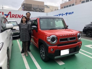 ☆新車ハスラー納車しました☆