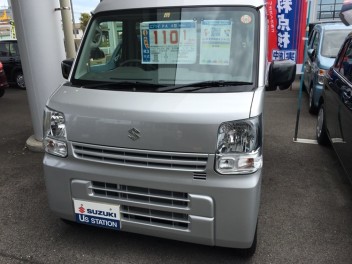 おすすめ中古車紹介！！【エブリィＰＡ・4ＷＤ・ＡＴ】