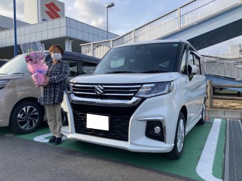 ソリオご納車おめでとうございます。