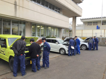 岩手県立高等技術専門校3校にて「スズキ 特別訓練」を開催させていただきました！