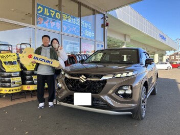 新型フロンクス、ご納車おめでとうございます♪