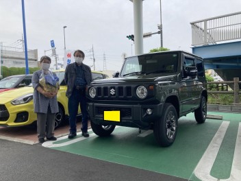 ジムニーご納車おめでとうございます