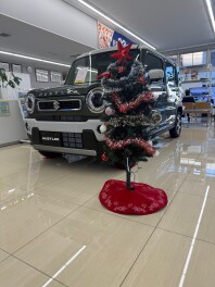 ツリー設置完了です