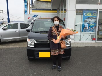 ワゴンＲのご納車、おめでとうございます！