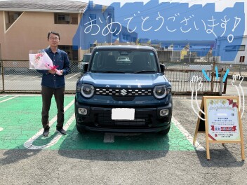 クロスビーご納車おめでとうございます！