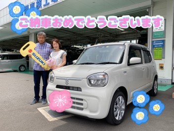 アルトご納車式です！