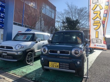 新型車勢揃い