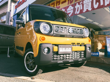 街乗りもアウトドアもおまかせ！！新型スペーシアギア！