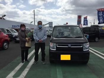 ワゴンＲのご納車、おめでとうございます！