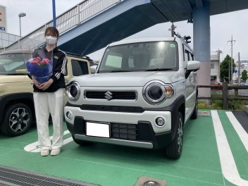 ハスラーご納車おめでとうございます