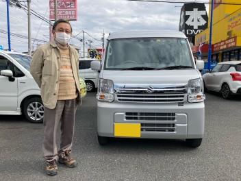 エブリィご納車させていただきました！