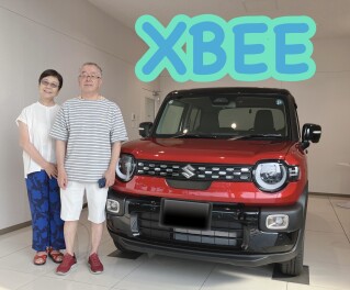 クロスビーを納車させていただきました！！