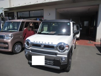 ハスラーJスタイル　納車式です！