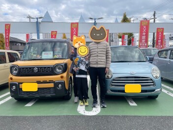 M様　ご納車おめでとうございます！