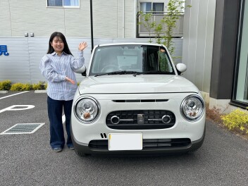 初めてのマイカーはアルトラパン！