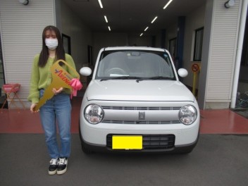 ラパン納車