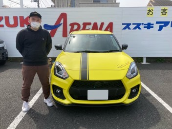 スイフトスポーツご納車致しました★