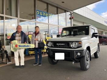 ジムニーご納車おめでとうございます♪