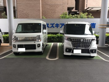 ーースペーシアカスタムご納車しましたーー